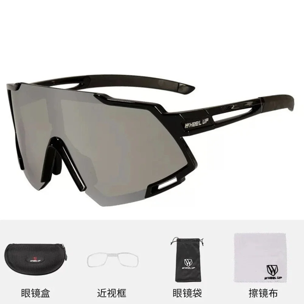 Women Sunglasses Men Mirror Lens Shield Wrap Around Safety Outside‎ Worker Gafas